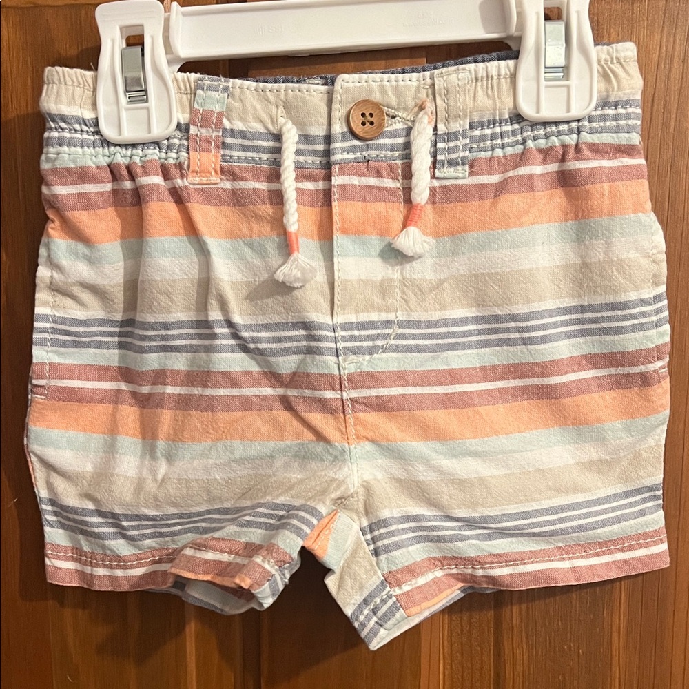 NWOT Baby B’Gosh Striped Shorts 12M